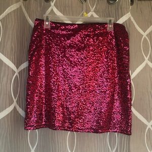 H&M Sequin Skirt